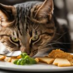 cat not eating trying to bury food