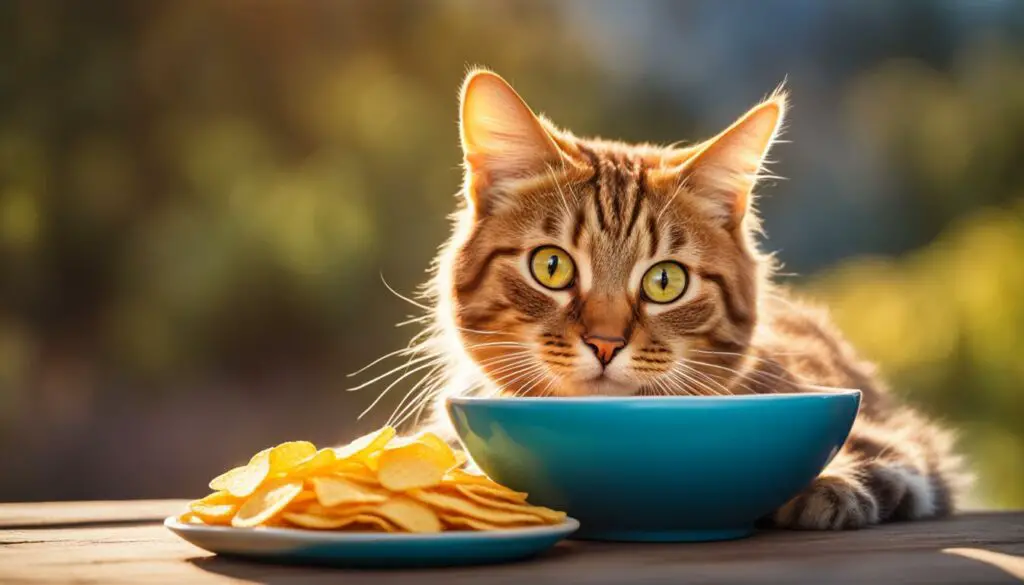 cat potato chips benefits image
