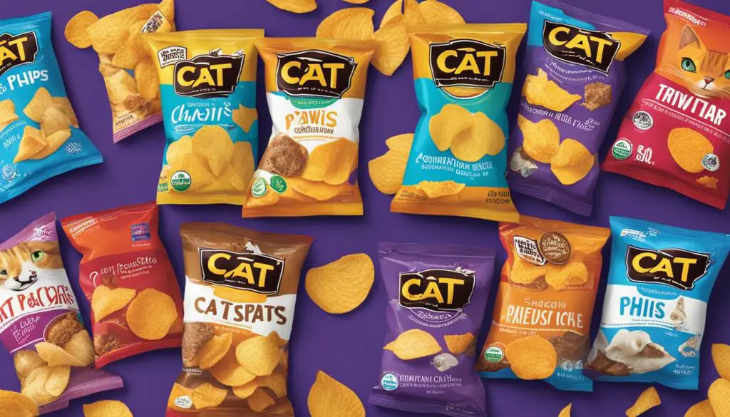 cat potato chips flavors