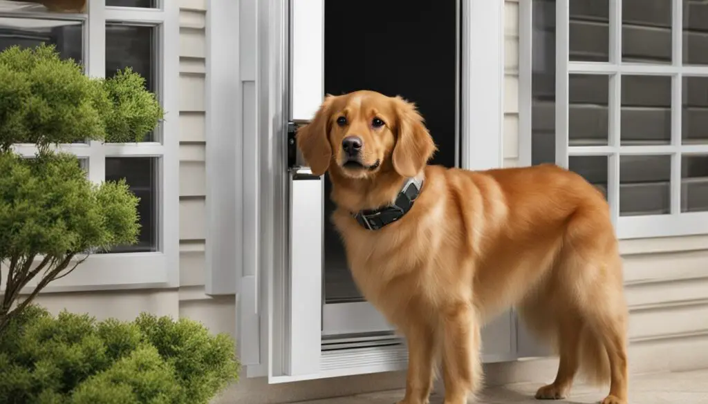 cat-proof dog door