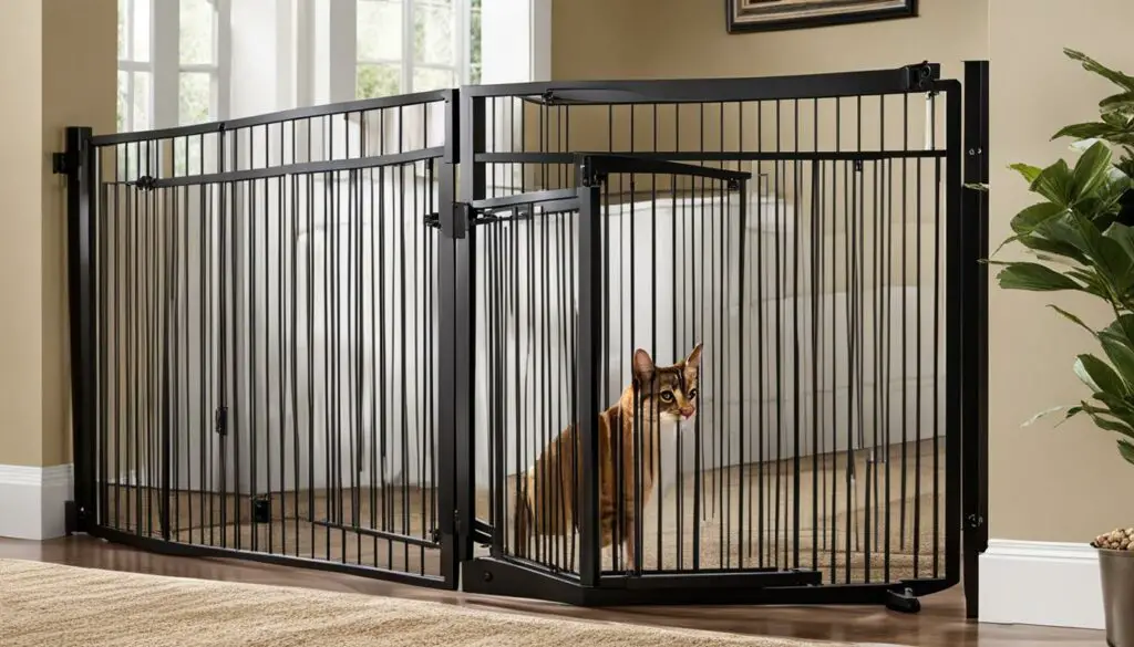 cat-proof pet gate