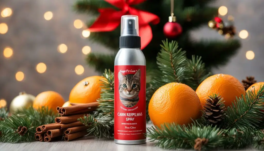 cat repellent spray for Christmas tree