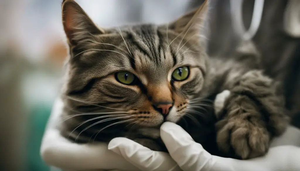 cat restraint in veterinary hospitals