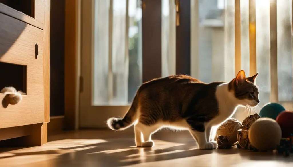 cat scratching solutions for morning behavior