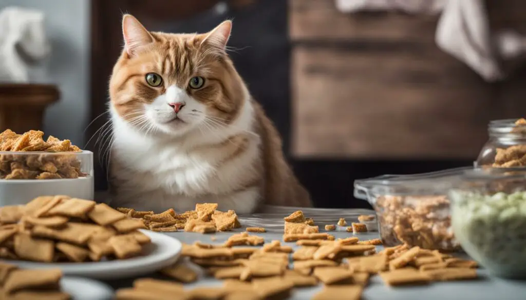 cat treats causing digestive problems
