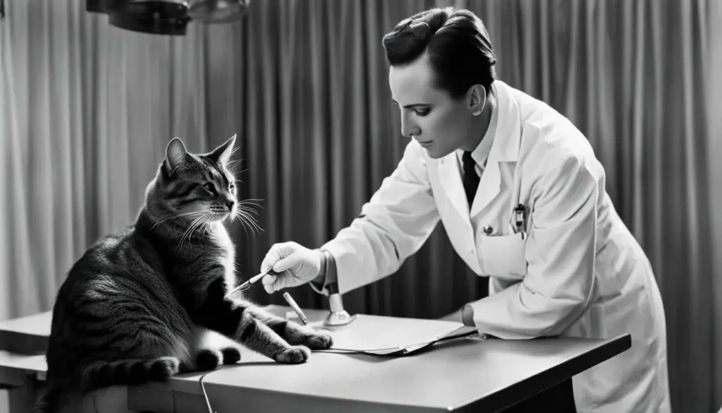 cat veterinary check-up