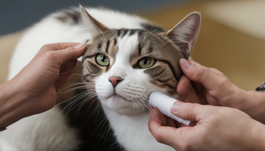 cat wound care