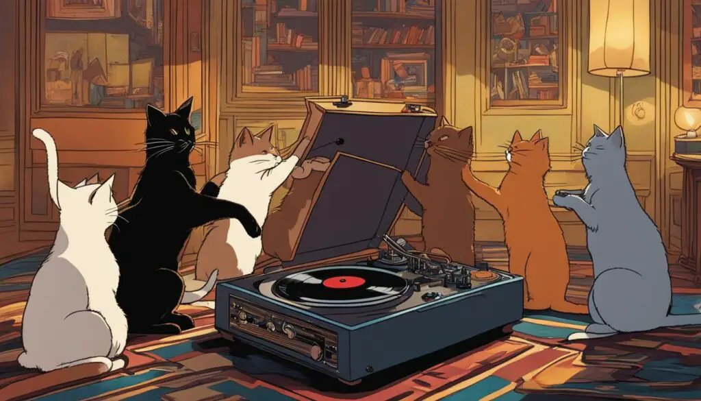 cats humming songs