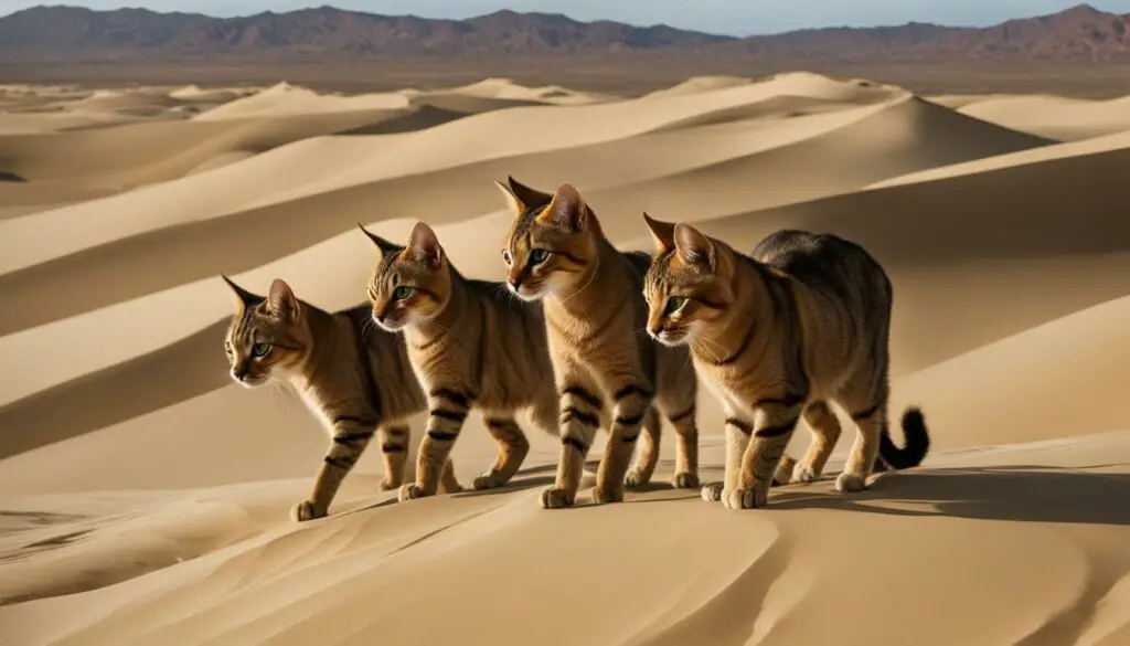 cats of desert origin