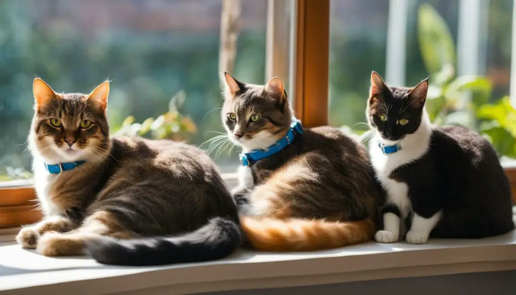 cats with collars