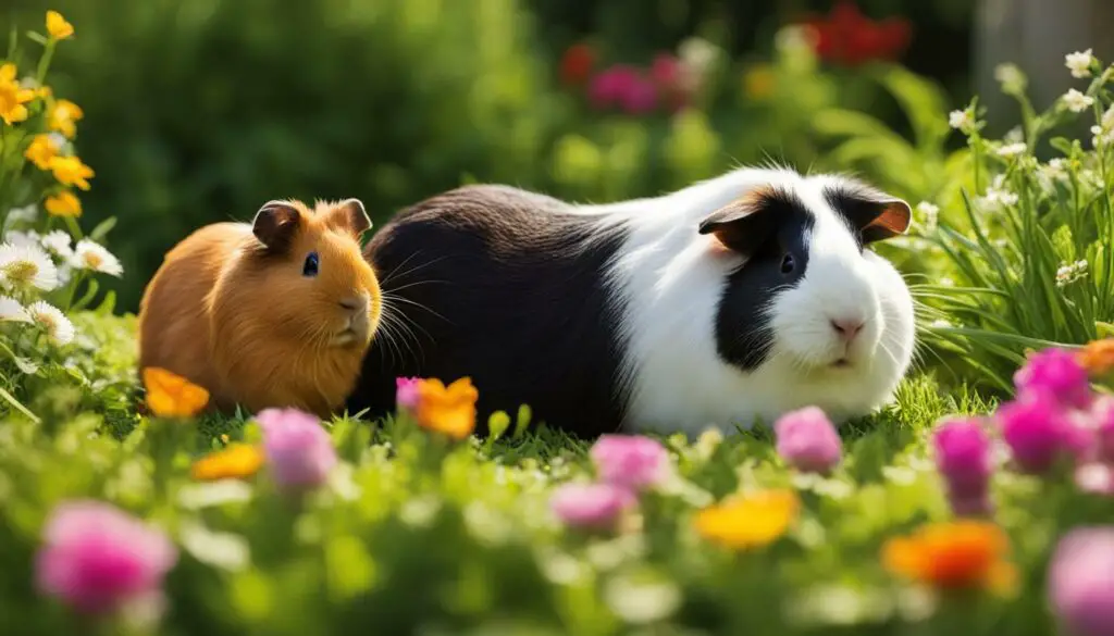 coexistence of guinea pigs and rabbits