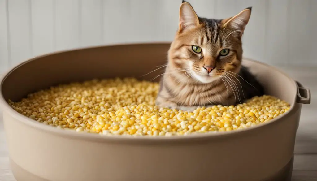 corn cat litter
