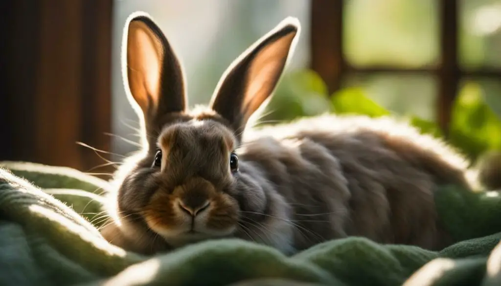 cuddly rabbit