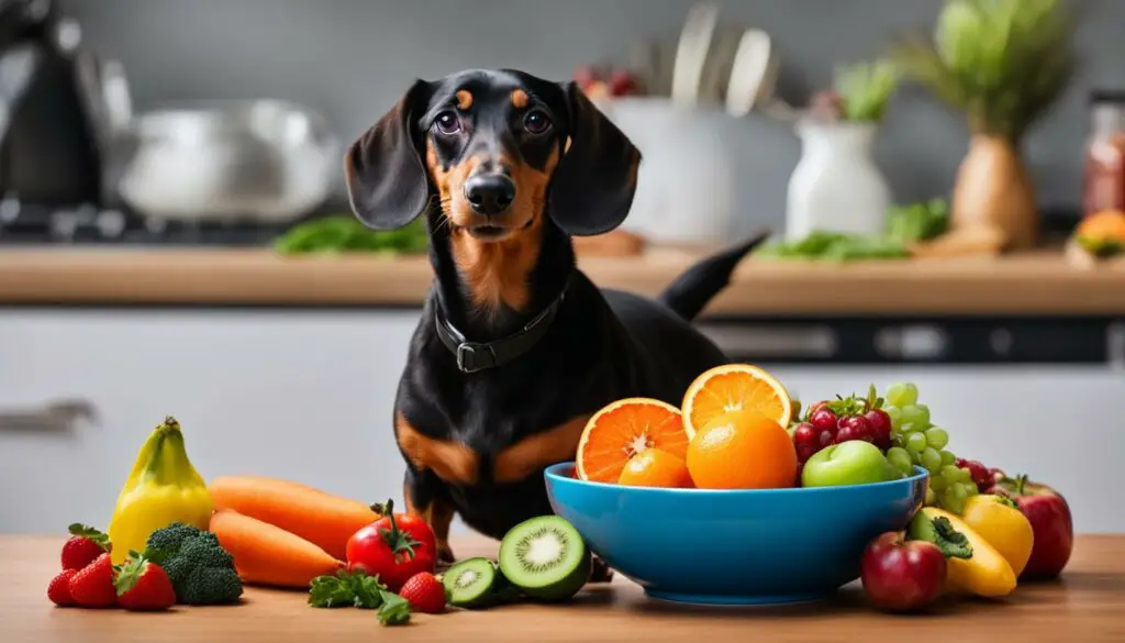 dachshund dietary needs