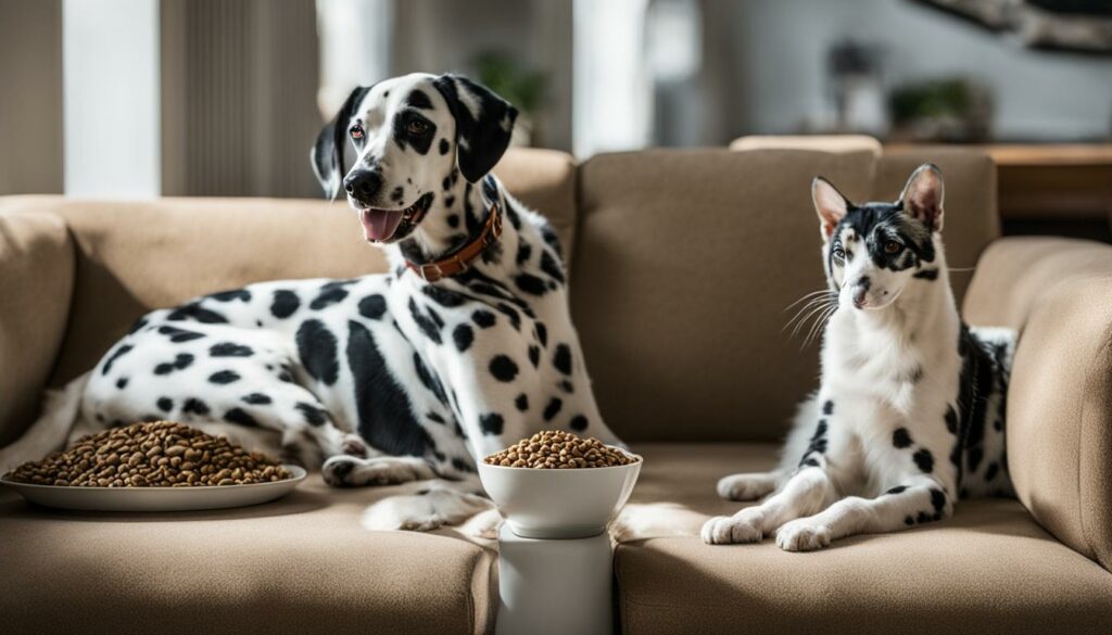 dalmatians with cats