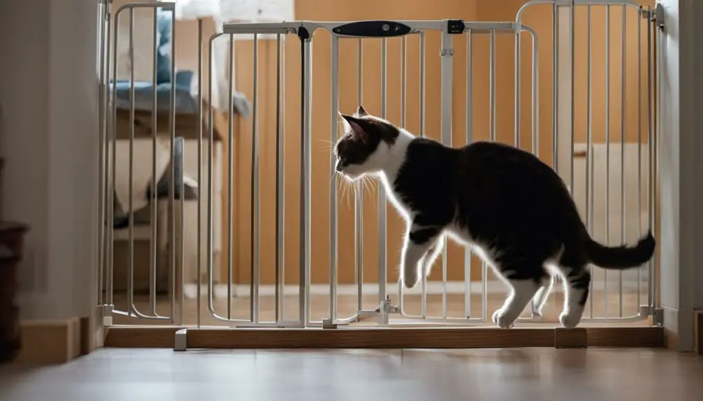dangers of using baby gates for cats