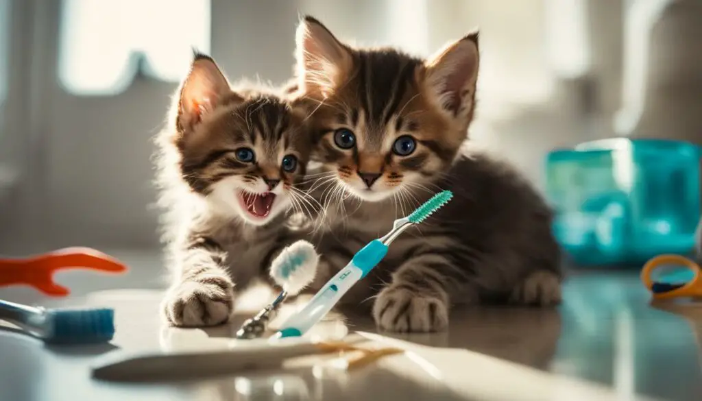 dental hygiene for kittens
