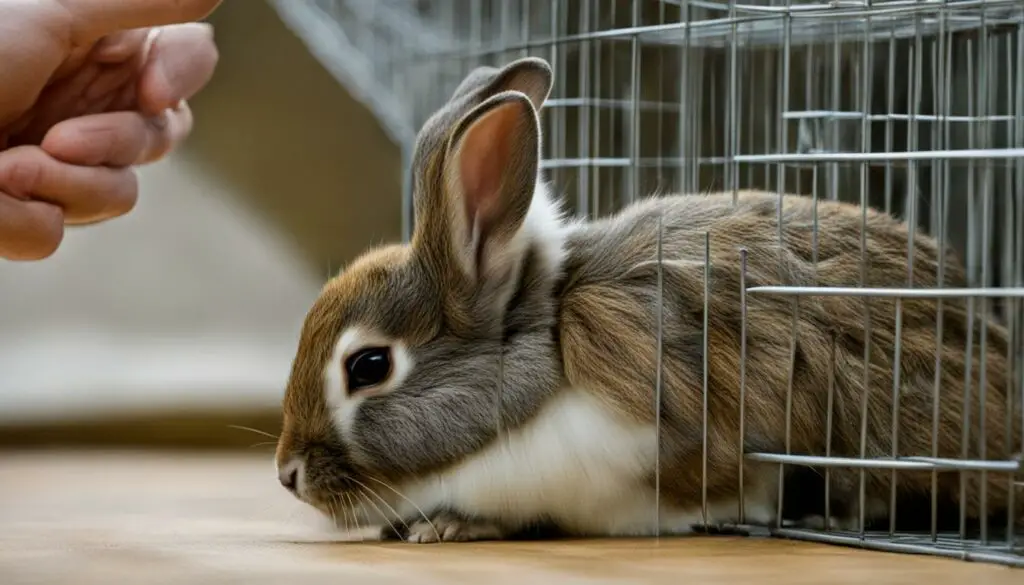 detecting pregnancy in rabbits