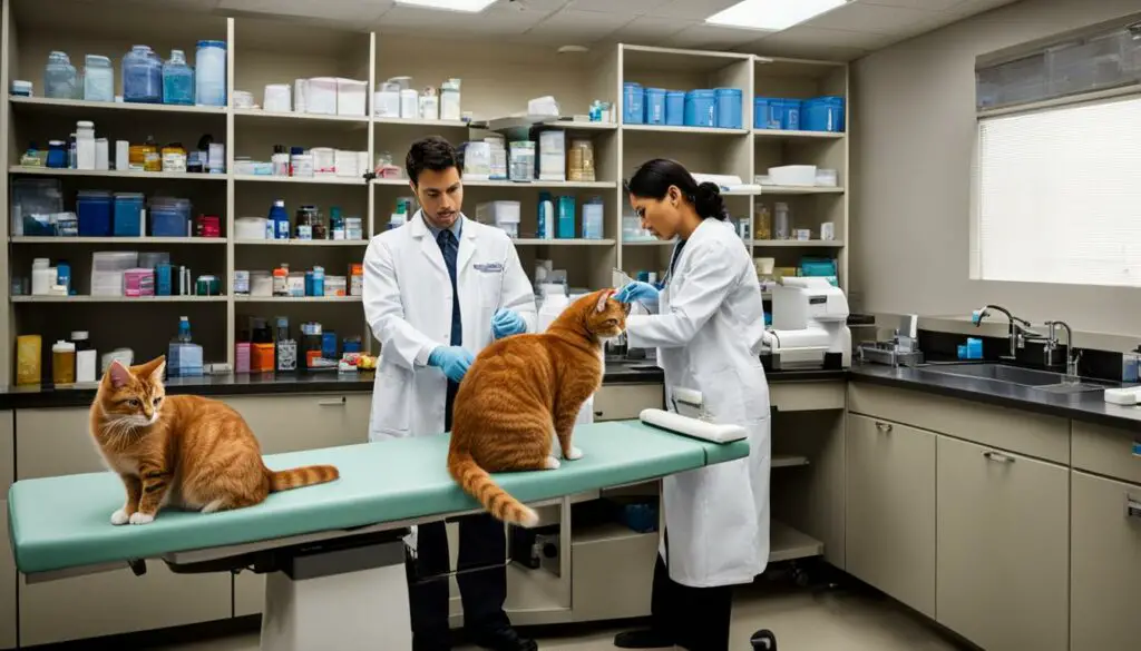 diagnosing cats that pee frequently