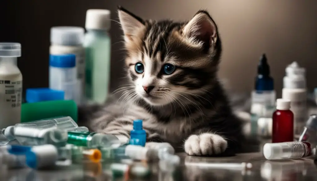 discomfort and lethargy after vaccines in kittens