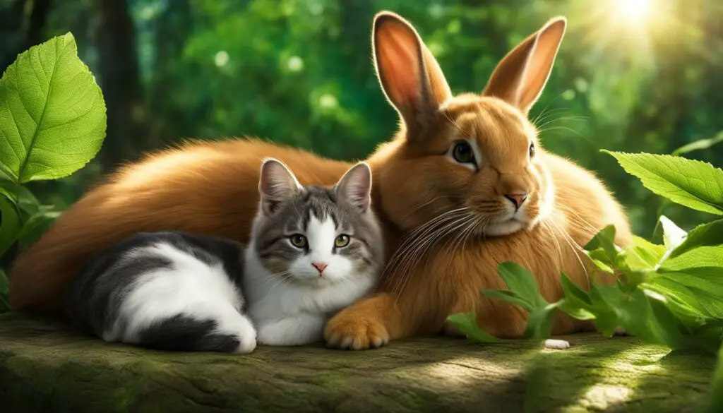 do cats and bunnies get along