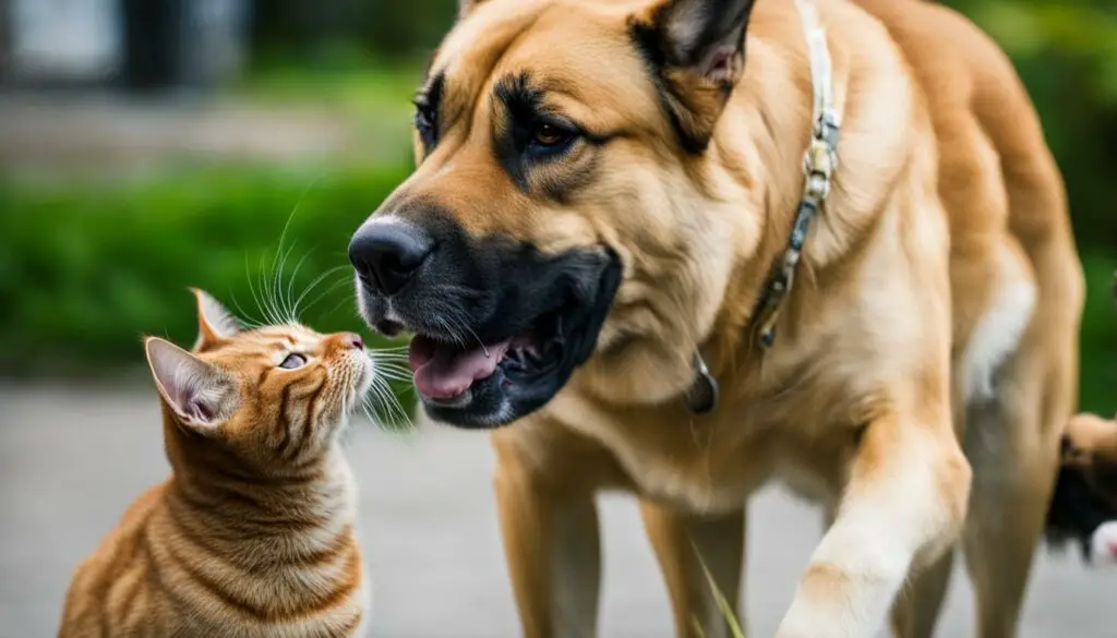 dog and cat dominance behavior