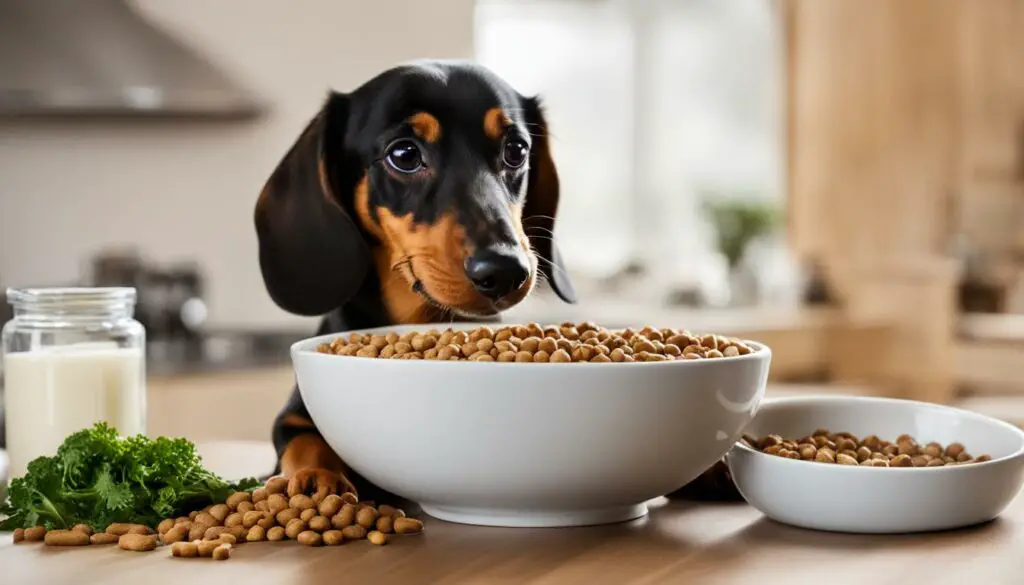 dog food for dachshunds with joint issues
