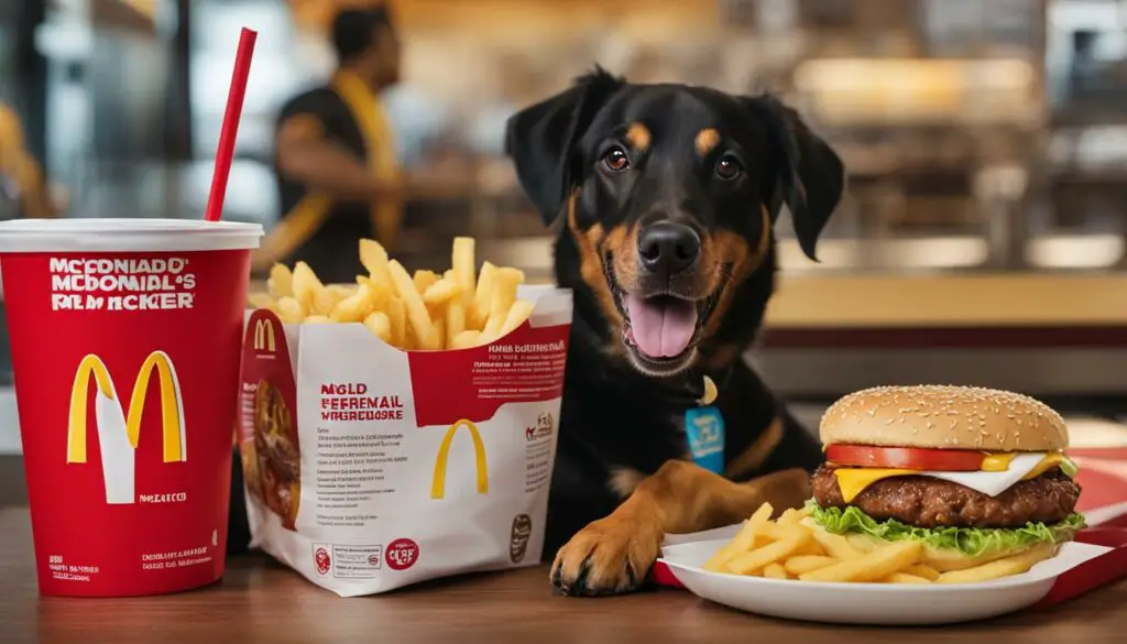 dog-friendly options at McDonald's