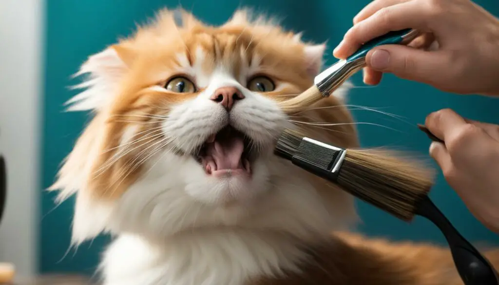 dog grooming brush for cats
