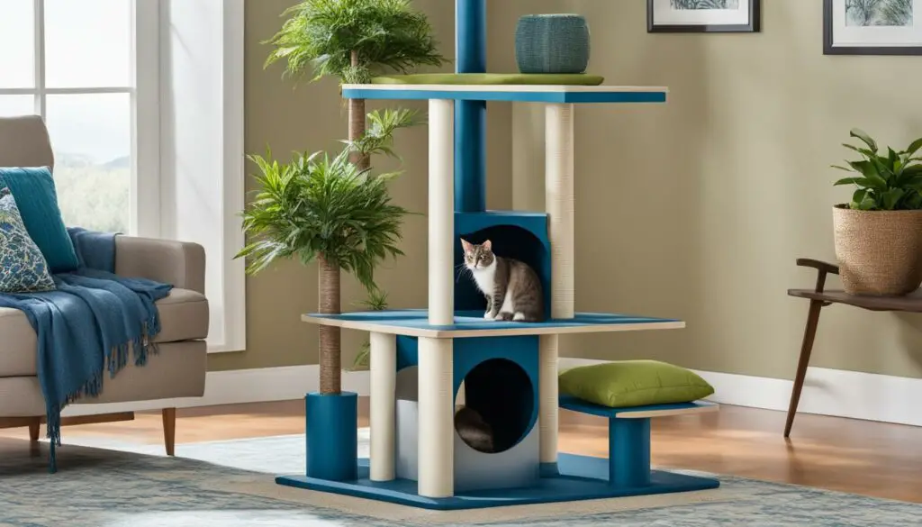 durable and functional cat tree