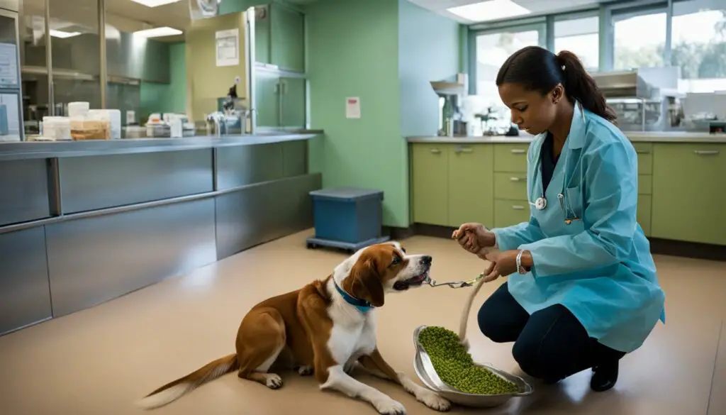 emergency care for dogs that consumed pistachio shells