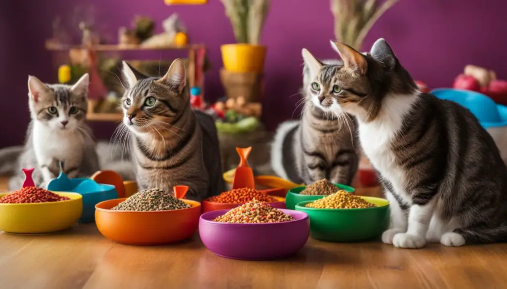 feeding schedule for adult cats