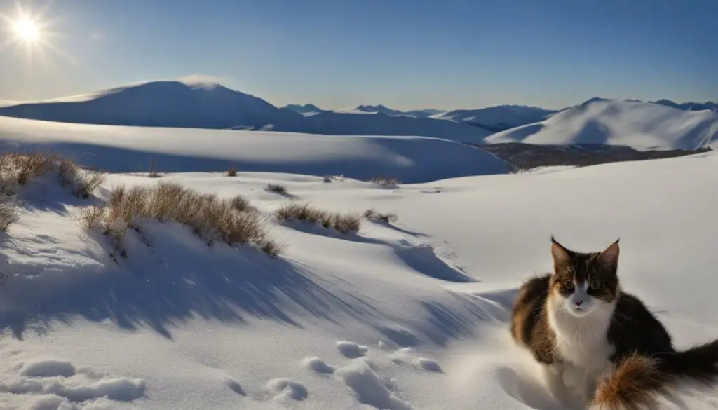 feral cat survival in winter