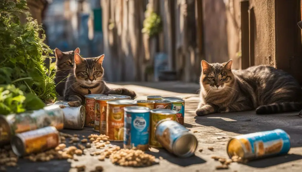 former stray cat food obsession