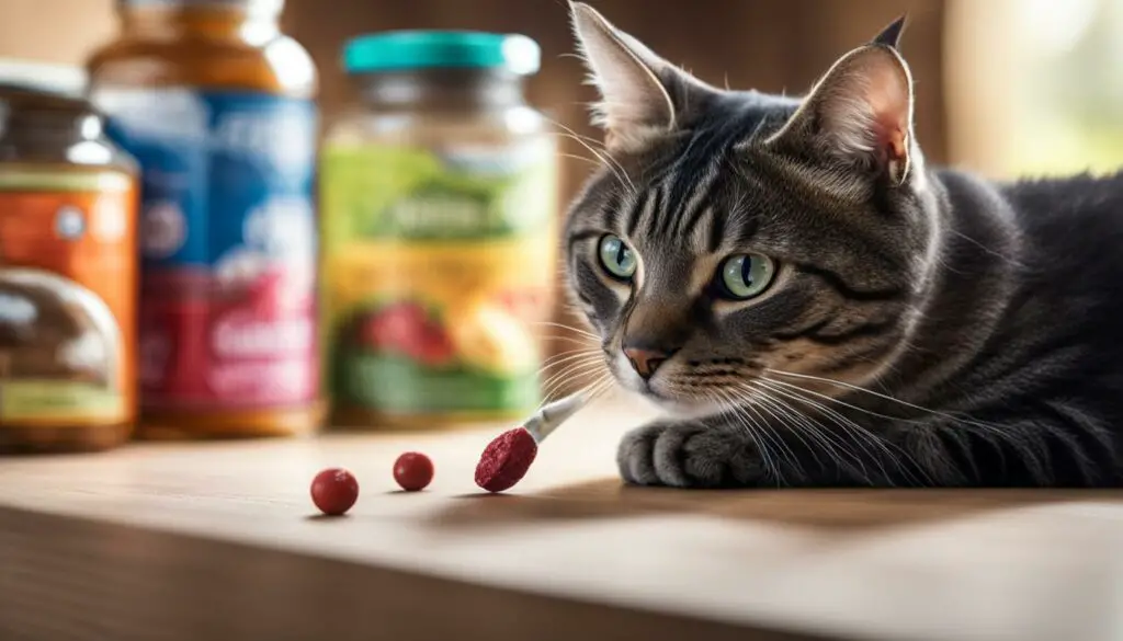 hiding pills in cat treats