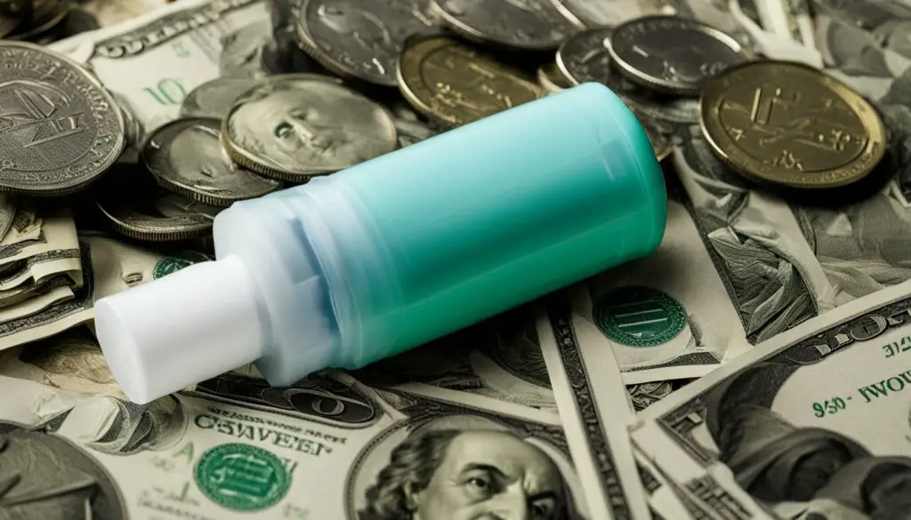 high cost of human inhalers