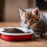 how long after a kitten eats does it poop