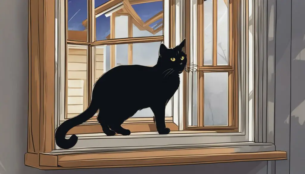 how to keep cats out of windows