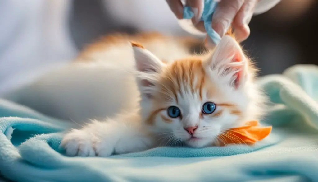 how to stimulate a kitten to poop