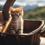 how to travel with a kitten
