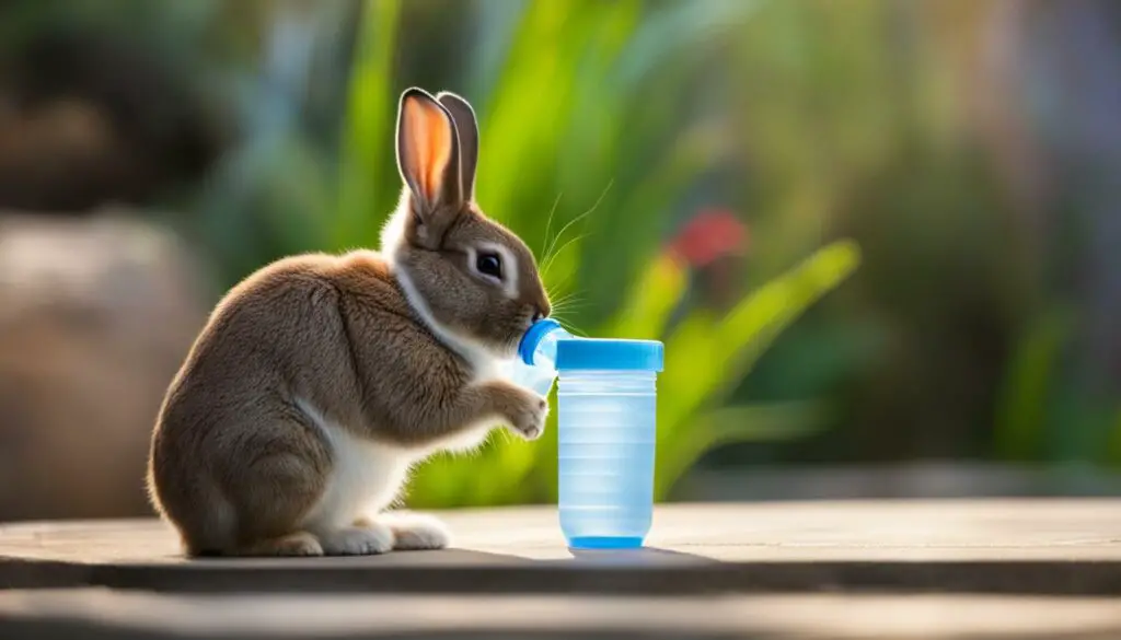 hydrating a rabbit