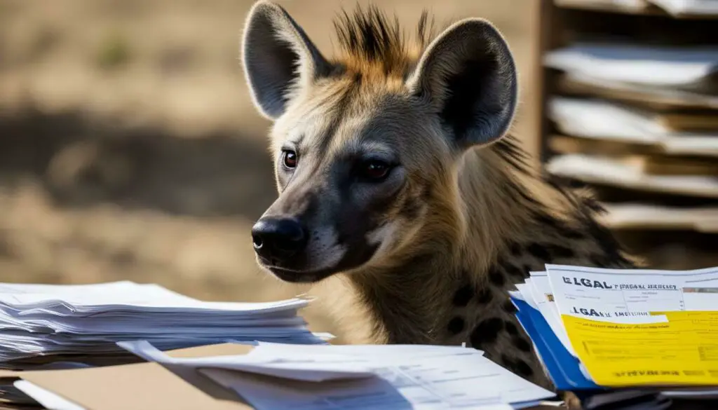 hyena legal considerations