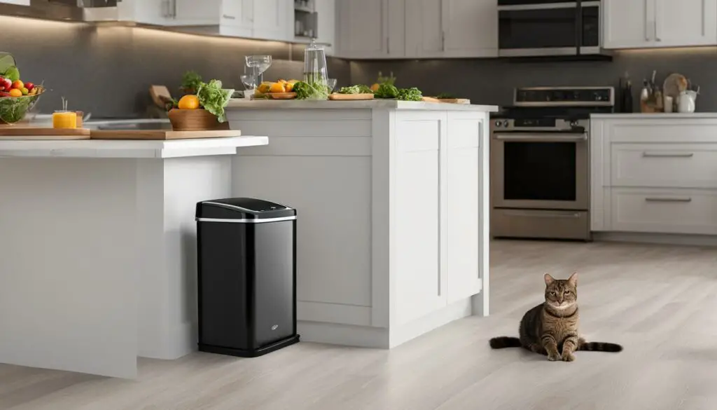 iTouchless Pet-Proof Sensor Trash Can