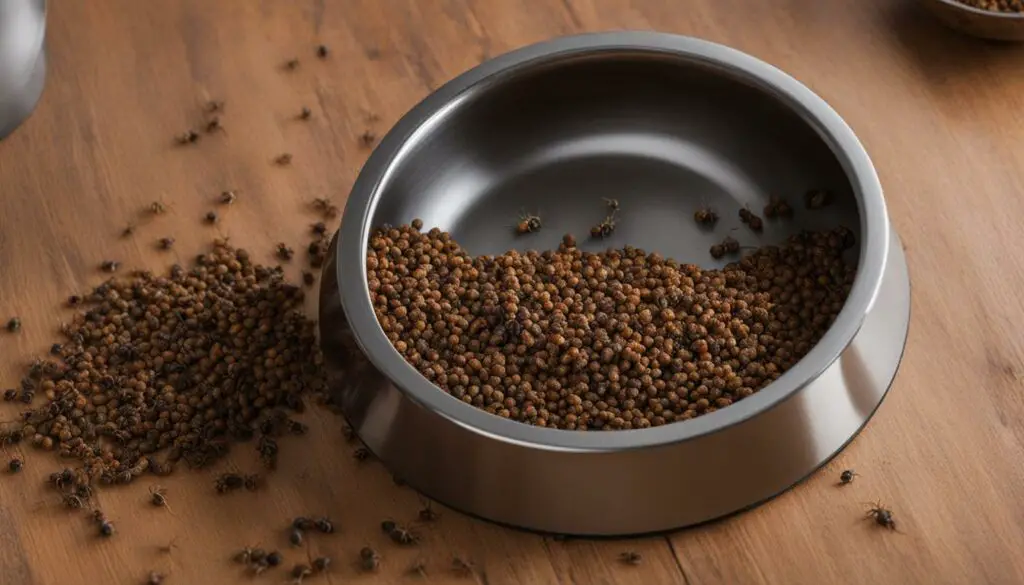 importance of keeping ants out of cat food