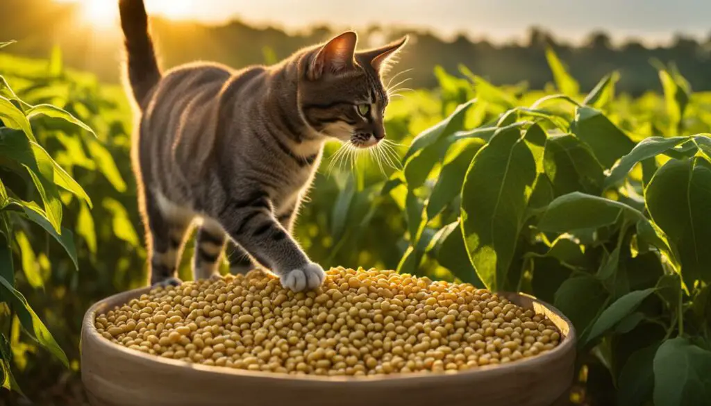introducing soy beans to cats