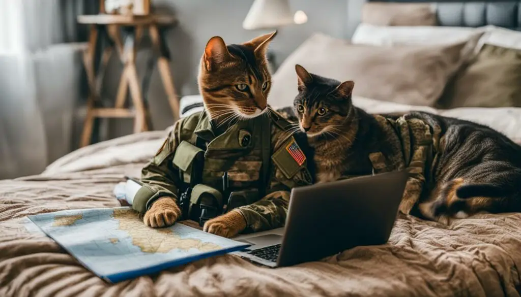 joining the military with pets