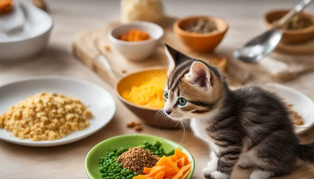 kitten food texture