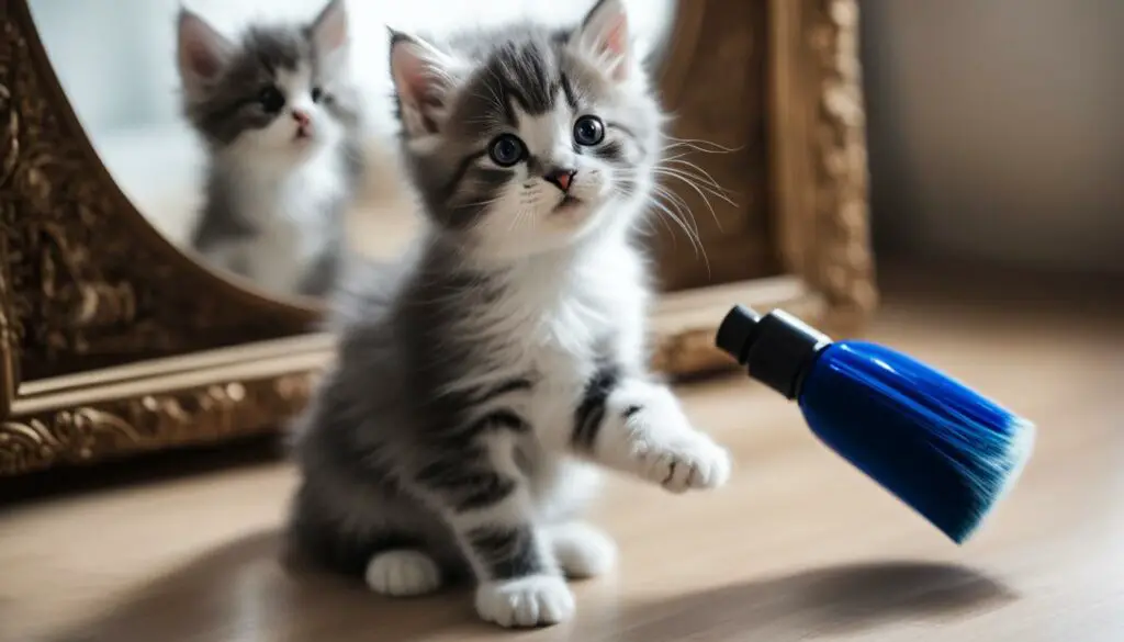 kitten grooming