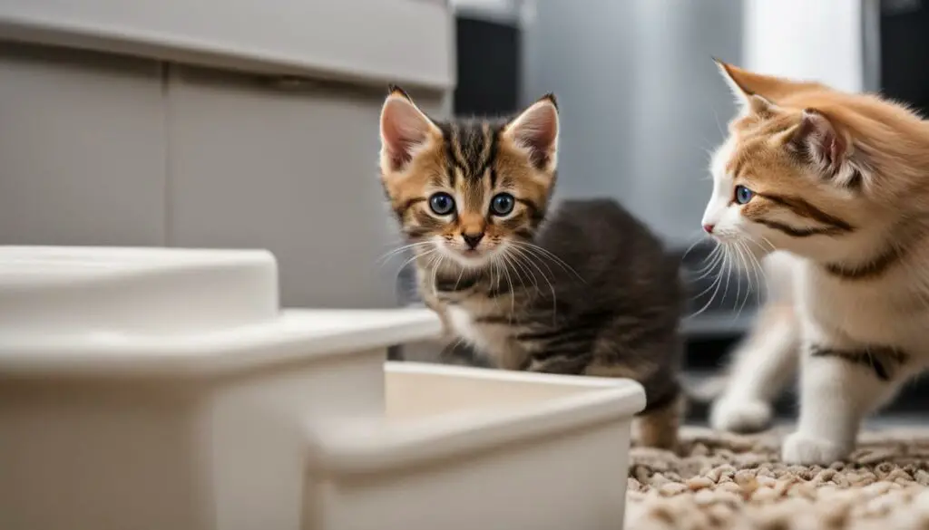 kitten litter box training