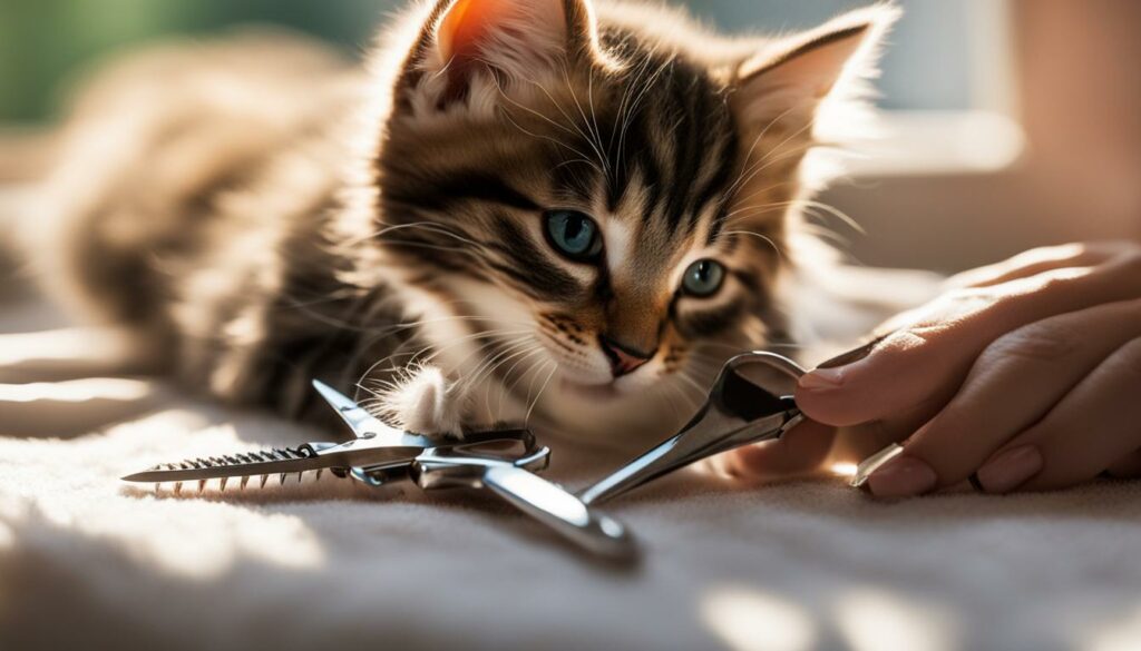 kitten nail care